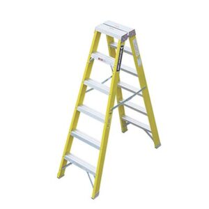 ESCALERA FIBRA DE VIDRIO TIPO TIJERA